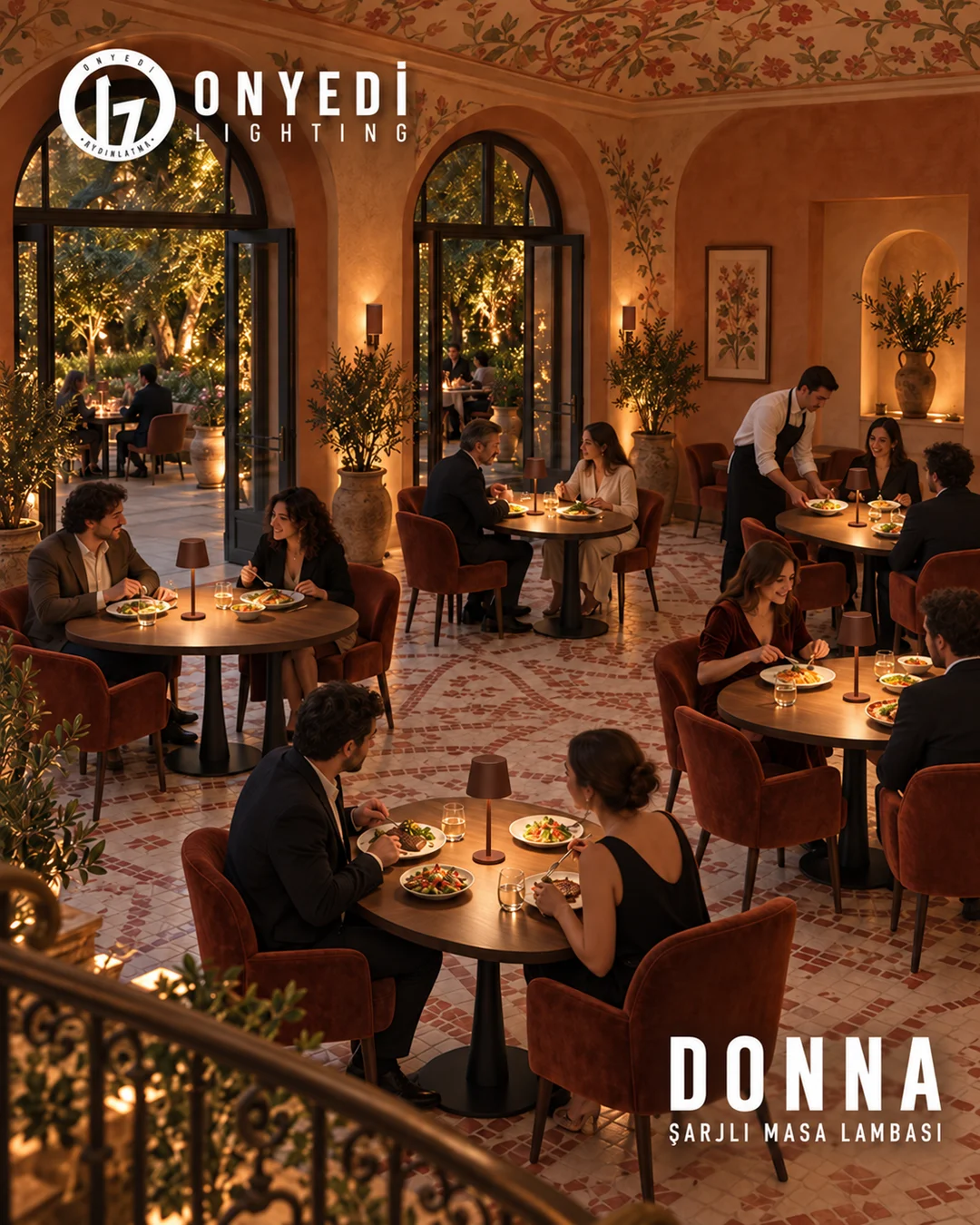 Donna Şarjlı Masa Lambası - Görsel 21