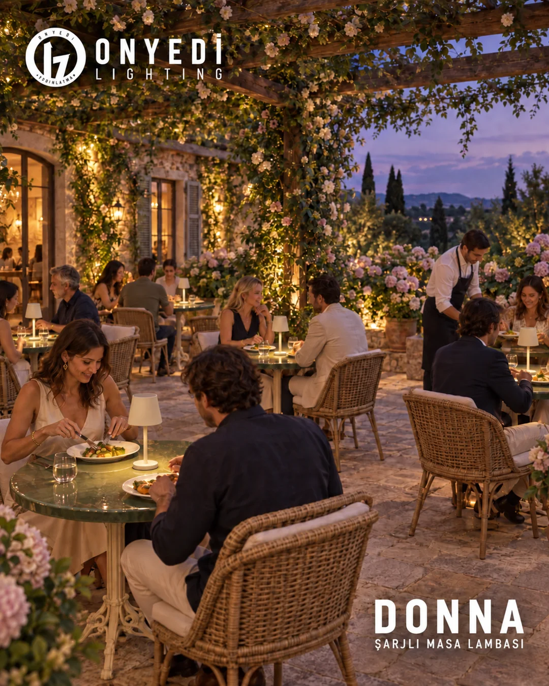 Donna Şarjlı Masa Lambası - Görsel 26