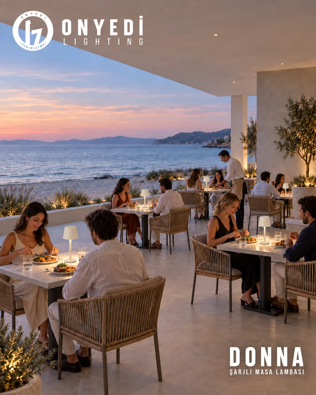 Donna Şarjlı Masa Lambası - Görsel 28