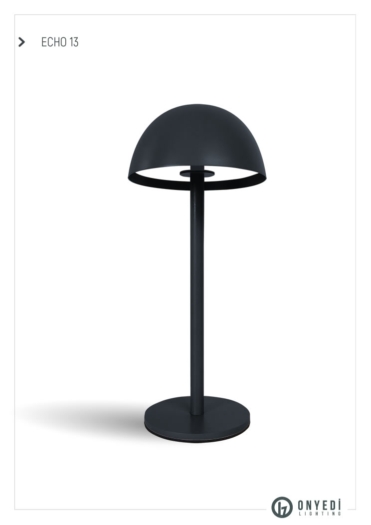Echo13 Şarjlı Masa Lambası01