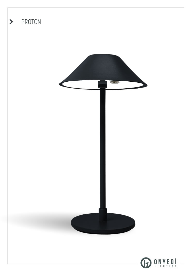 Proton Şarjlı Masa Lambası01