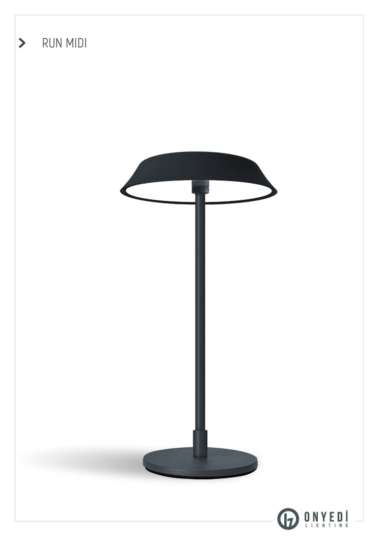 Runmidi Şarjlı Masa Lambası01