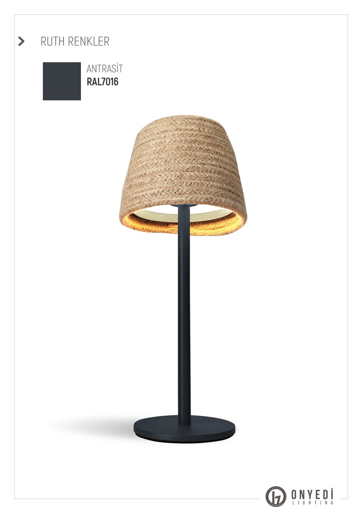 Ruth Şarjlı Masa Lambası22