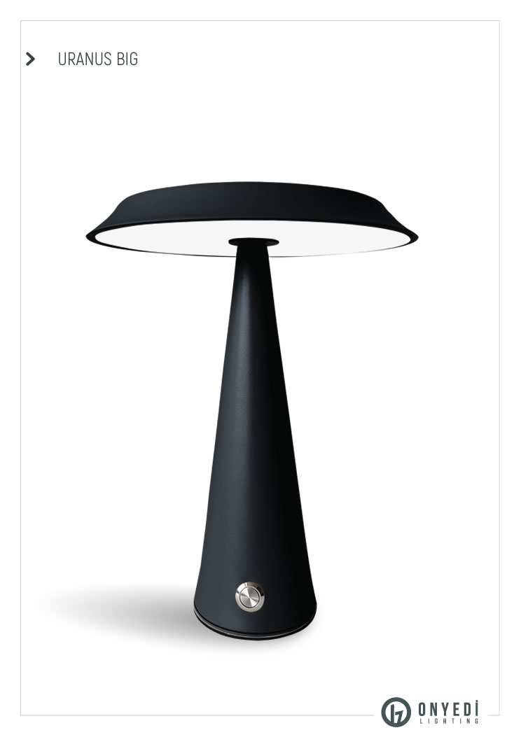 Uranus Big Şarjlı Masa Lambası