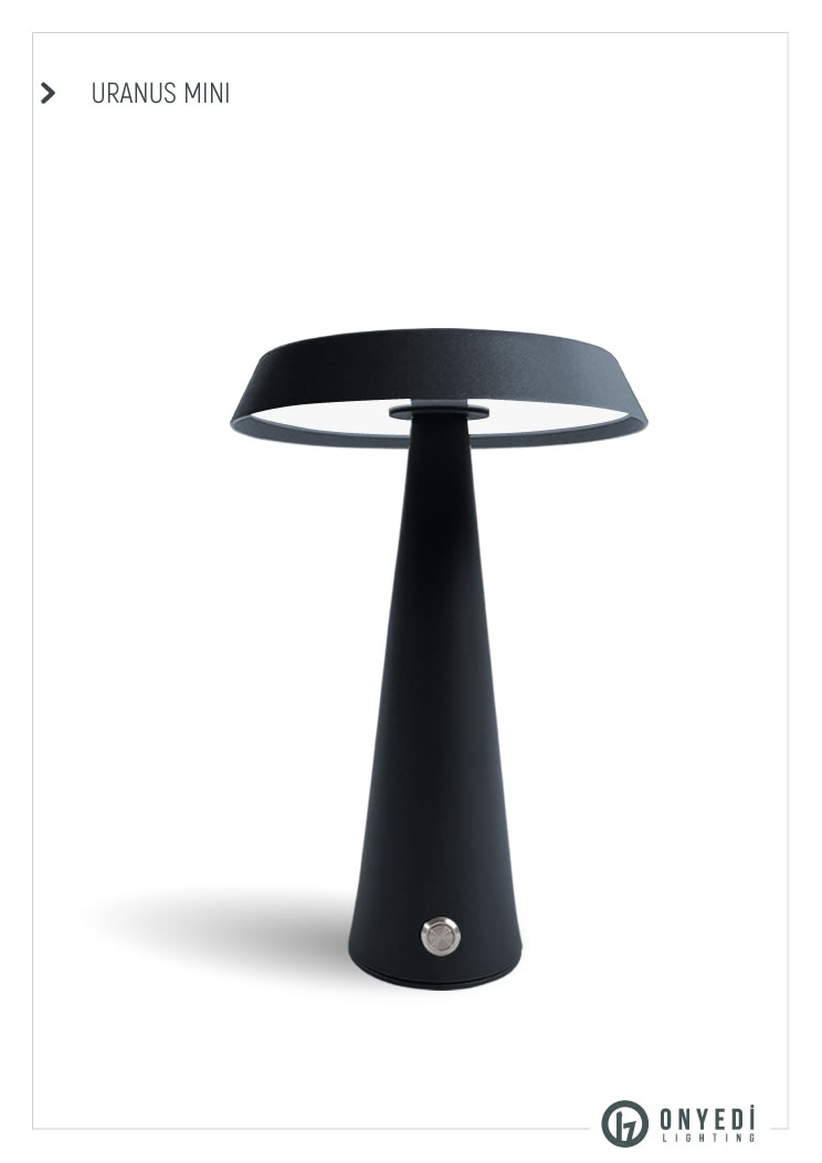 Uranus Mini Şarjlı Masa Lambası
