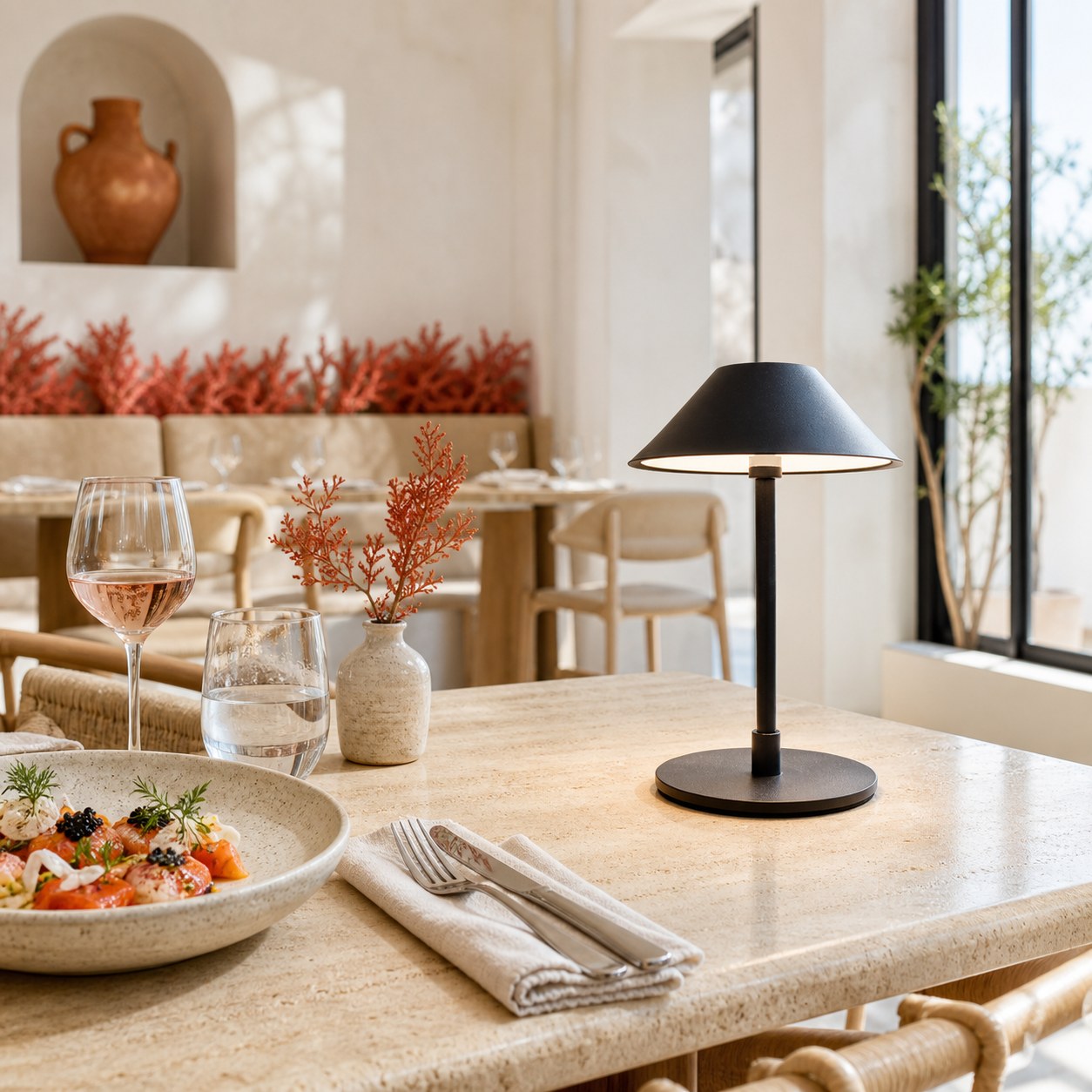 Restoran İçin Şarjlı Masa Lambası Modeli Nasıl Seçilir?